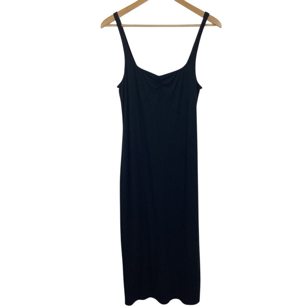 Wilfred Black Midi Dress Size Large